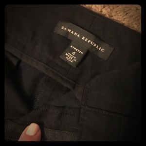 Banana Republic Navy Blue Skirt